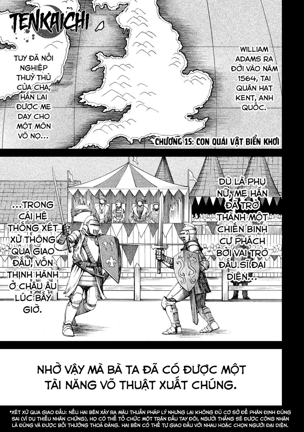 Chapter 15.5: Con Quái Vật Biển Khơi - Trang 1